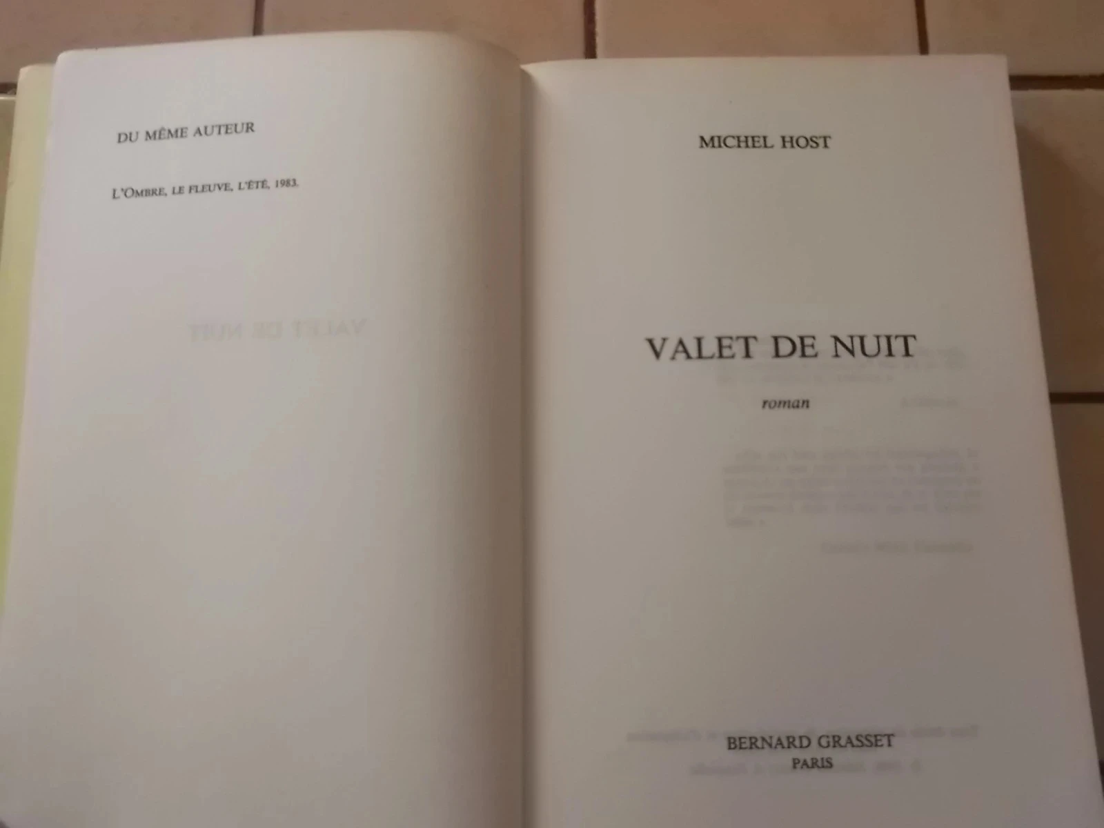 Valet de nuit – photo 4